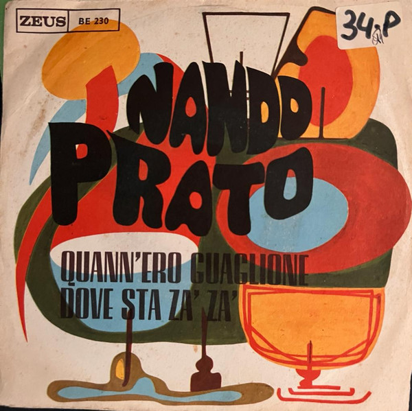 Nando Prato - Quann'ero Guaglione / Dove Sta Za' Za' | Zeus (BE 230) Nando Prato - Quann'ero Guaglione / Dove Sta Za' Za' | Zeus (BE 230)