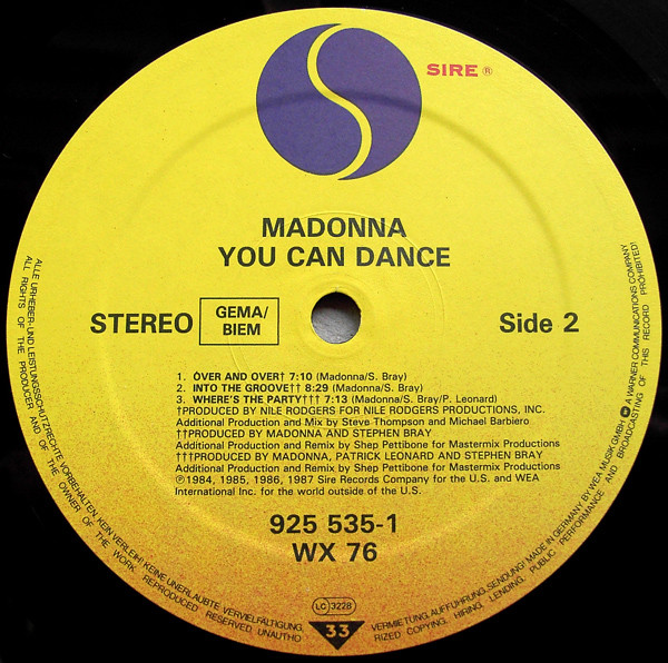 Madonna - You Can Dance | Sire (WX 76) - 4