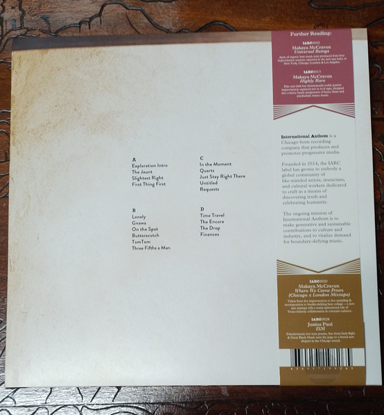 Makaya McCraven - In The Moment | International Anthem Recording Company (IARC0003) - 2