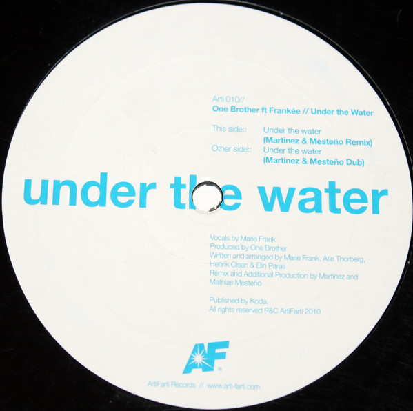 One Brother Feat. Frankée - Under The Water | ArtiFarti Records (Arti 010)