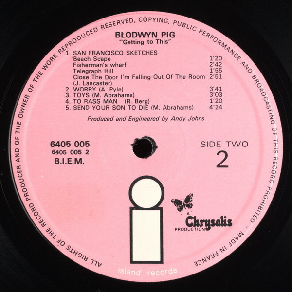 Blodwyn Pig - Getting To This | Chrysalis (6405 005) - 4