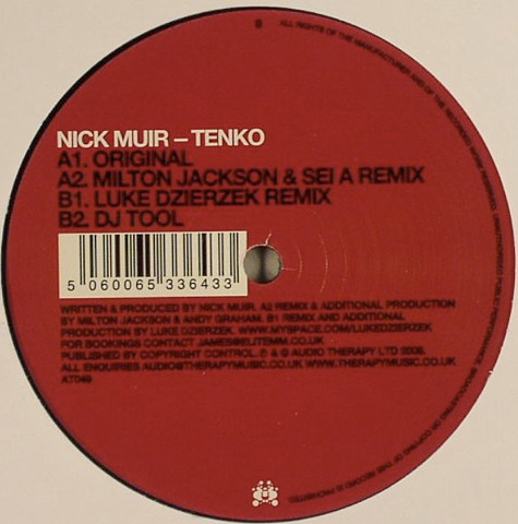 Nick Muir - Tenko | Audio Therapy (AT049) - main