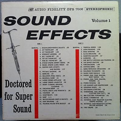 No Artist - Sound Effects Volume 1 | Audio Fidelity (DFS 7006)