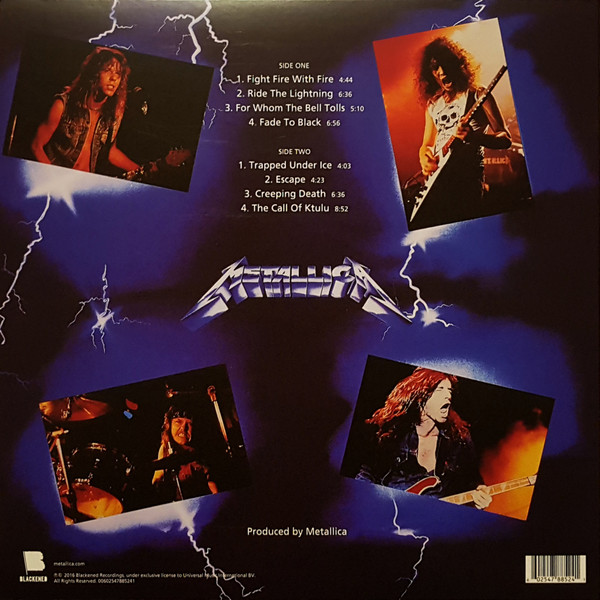 Metallica - Ride The Lightning | Blackened (00602547885241) - 3