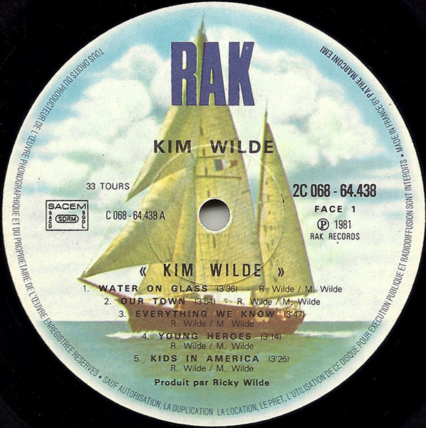 Kim Wilde - Kim Wilde | RAK (2C 068-64438) - 3