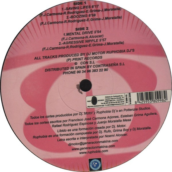 Libido - Saving Lifes | Print Records (P-998-12) - 3