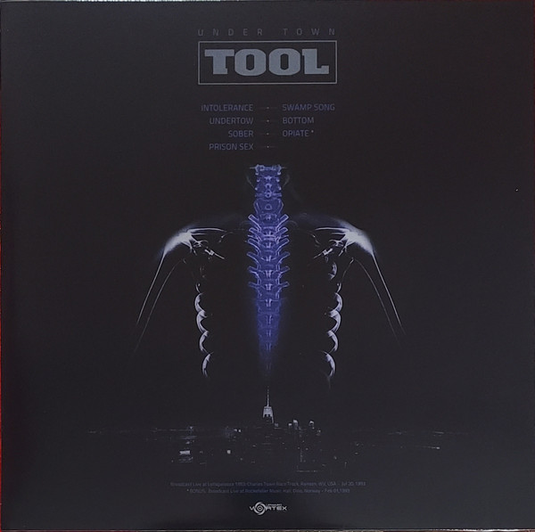 Tool - Under Town, Live At Lollapalooza 1993, WV, USA - July 20, 1993 | Upward Vortex Recordings (UPVO011) - 2 Tool - Under Town, Live At Lollapalooza 1993, WV, USA - July 20, 1993 | Upward Vortex Recordings (UPVO011) - 2