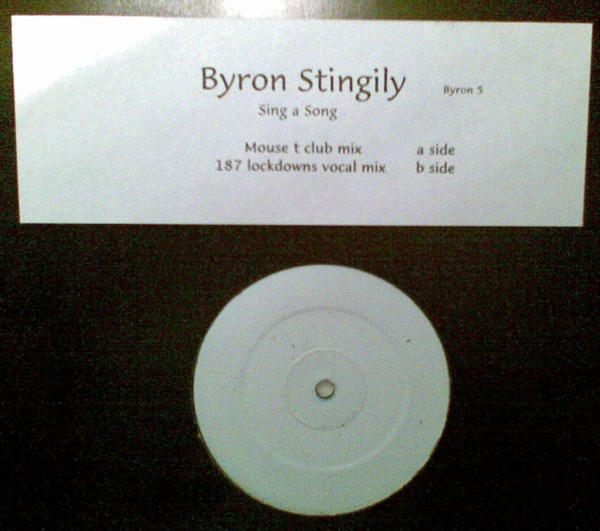 Byron Stingily - Sing A Song | Not On Label (BYRON 5)