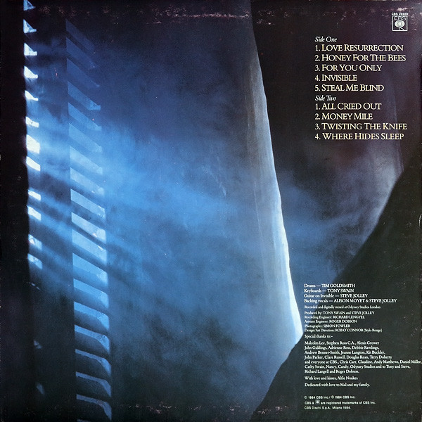 Alison Moyet - Alf | CBS (CBS 26229)