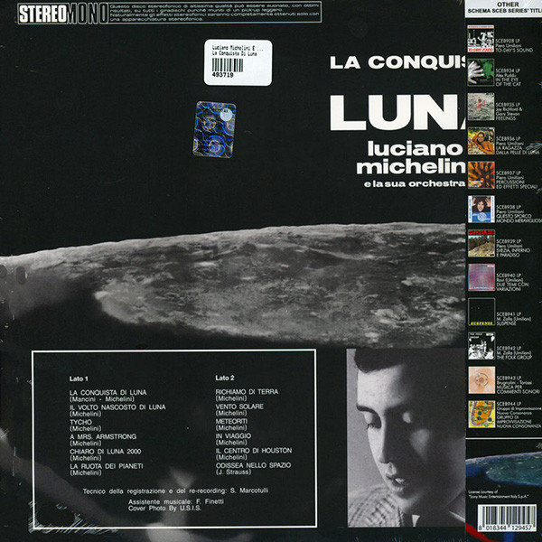 Luciano Michelini E La Sua Orchestra - La Conquista Di Luna | Schema (SCEB945 LP) - 2