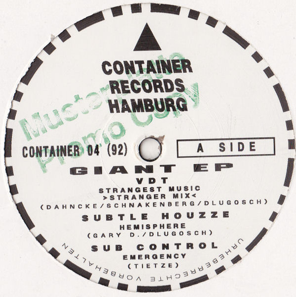 Various - Giant EP | Container Records Hamburg (CR 04) - 4 Various - Giant EP | Container Records Hamburg (CR 04) - 4