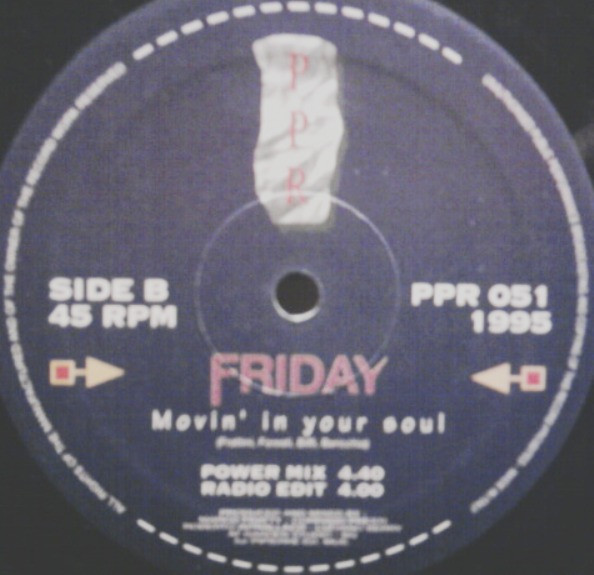 Friday - Movin' In Your Soul | Paradise Project Records (PPR 051) Friday - Movin' In Your Soul | Paradise Project Records (PPR 051)