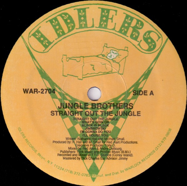 Jungle Brothers - Straight Out The Jungle | Idlers (WAR-2704) - 3