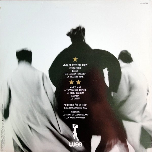 La Unión - Vivir Al Este Del Edén | WEA (244676-1) - 2