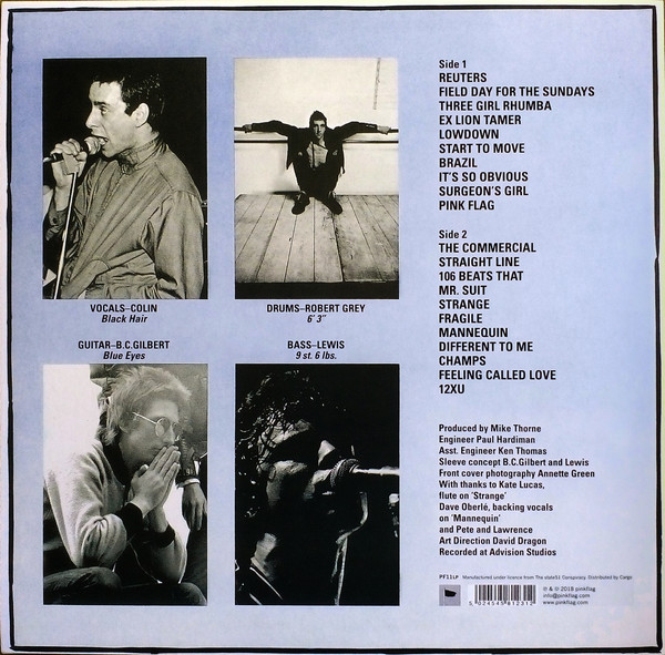 Wire - Pink Flag LP | Pinkflag (PF11LP) - 2