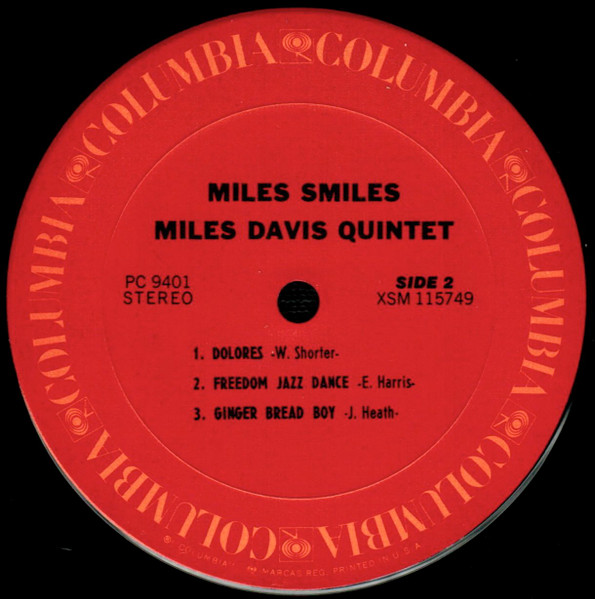 The Miles Davis Quintet - Miles Smiles | Columbia (PC 9401) - 4