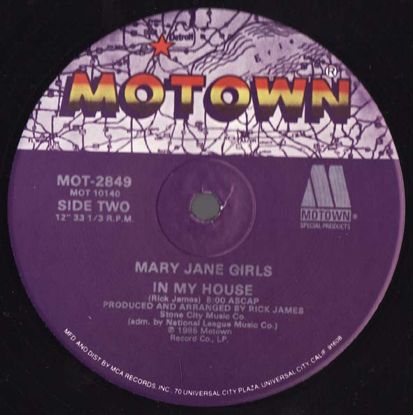 Rick James / Mary Jane Girls - Super Freak / In My House | Motown (MOT-2849) - 3