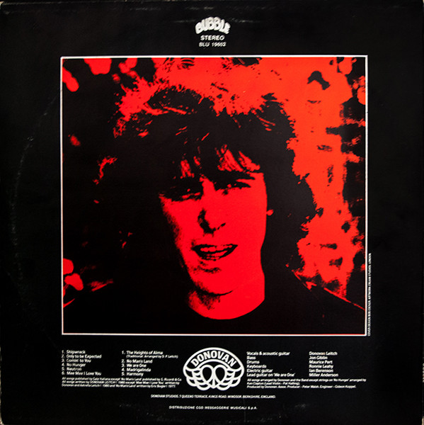 Donovan - Neutronica | Bubble (BLU 19602) - 2
