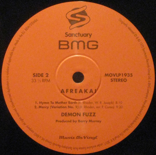Demon Fuzz - Afreaka! | Music On Vinyl (MOVLP1935) - 4