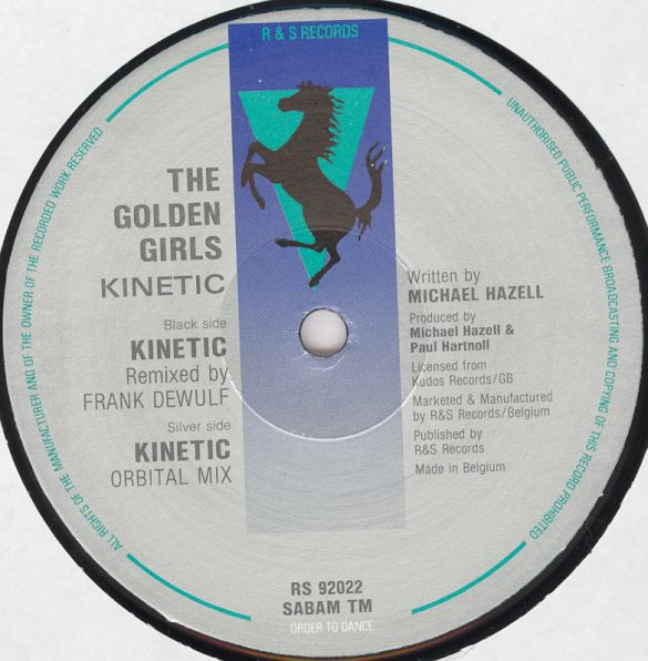 Golden Girls - Kinetic | R & S Records (RS 92022) - 2
