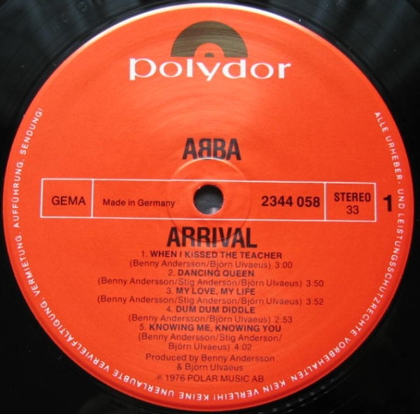 ABBA - Arrival | Polydor (2344 058) - 3 ABBA - Arrival | Polydor (2344 058) - 3