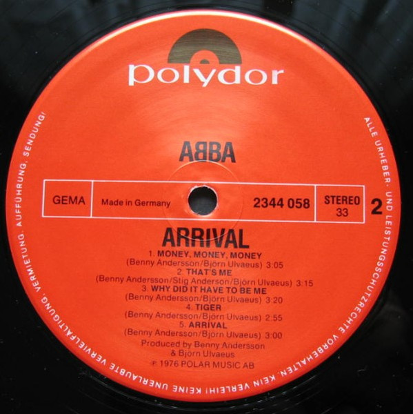 ABBA - Arrival | Polydor (2344 058) - 4 ABBA - Arrival | Polydor (2344 058) - 4