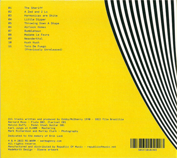 Fila Brazillia - Retrospective Redux 90 → 22 | RE:WARM (RE:WARM15CD)