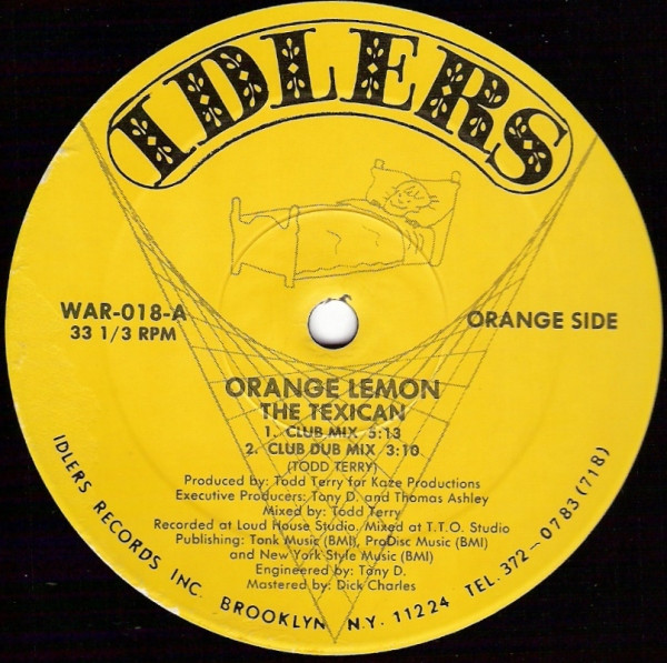 Orange Lemon - The Texican / Dreams Of Santa Anna | Idlers (WAR-018)