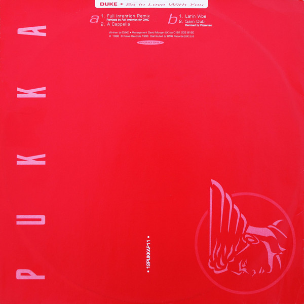 Duke - So In Love With You | Pukka Records (12PUKKAP11) - main