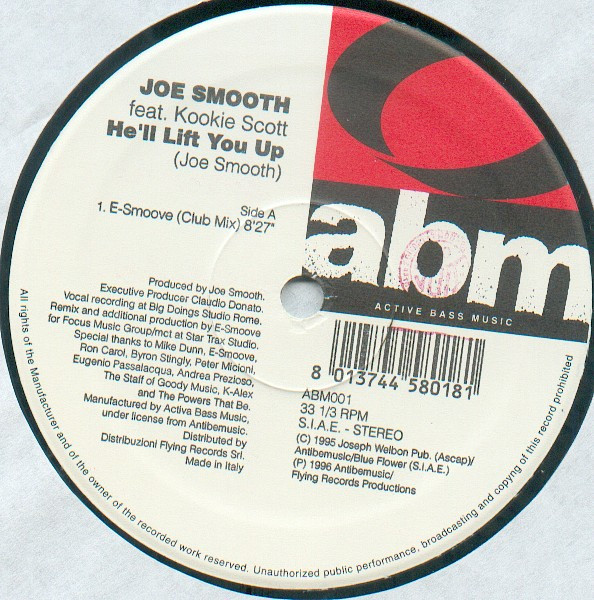 Joe Smooth - He'll Lift You Up | Active Bass Music (ABM001) Joe Smooth - He'll Lift You Up | Active Bass Music (ABM001)