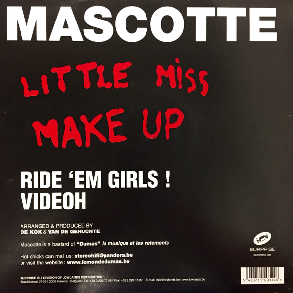 Mascotte - Little Miss Make Up | Surprise Records (Surprise 006) - 2