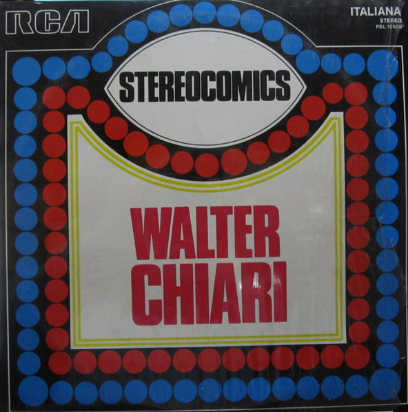 Walter Chiari - Stereocomics | RCA Italiana (PSL 10500) - main
