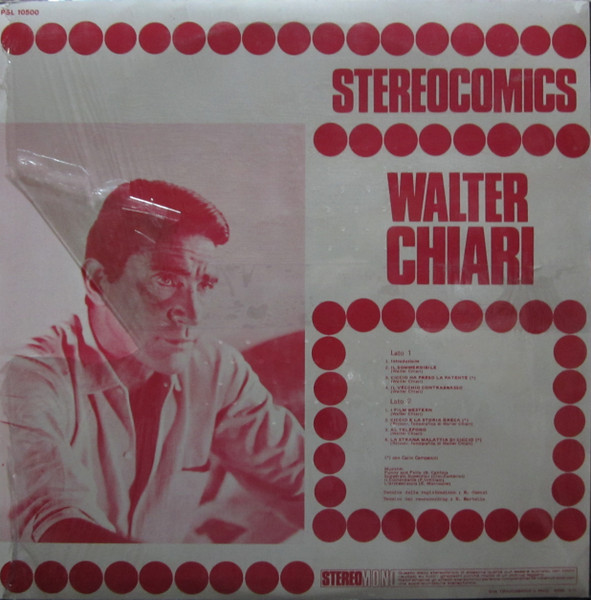 Walter Chiari - Stereocomics | RCA Italiana (PSL 10500) - 2