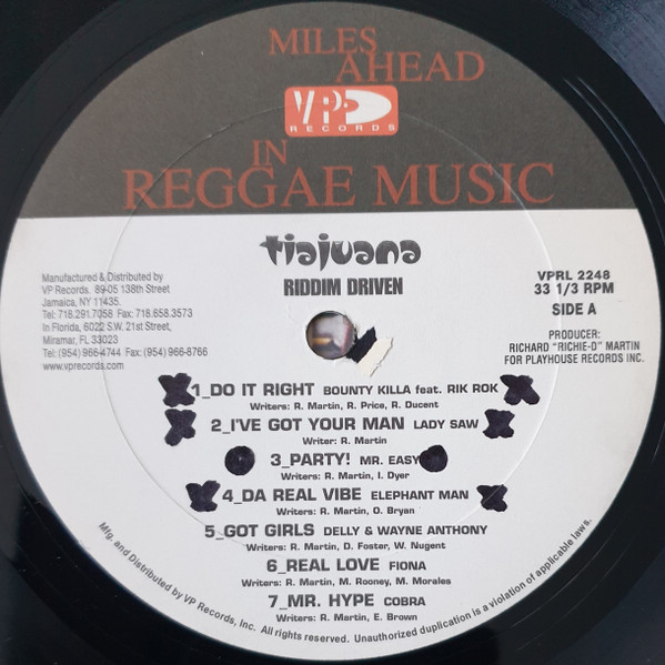 Various - Tiajuana | VP Records (VPRL2248) - 3