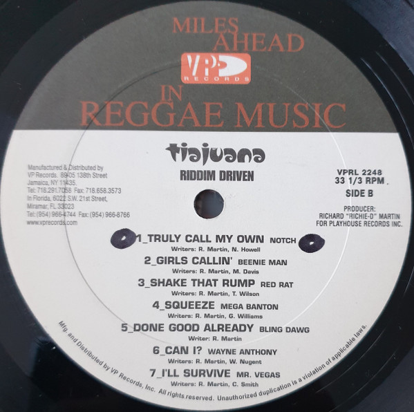 Various - Tiajuana | VP Records (VPRL2248) - 4