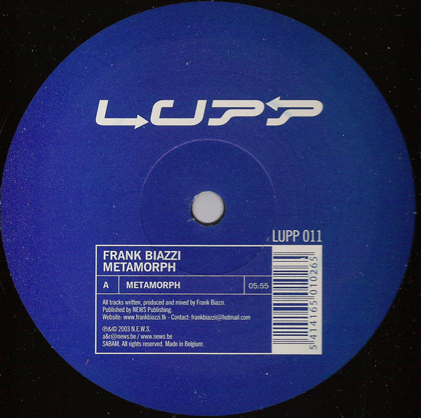 Frank Biazzi - Metamorph | Lupp (LUPP 011) - 3