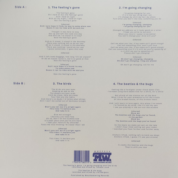 Augusta - The Beetles And The Bugs | Mouthwatering Records (MWEP024) - 2