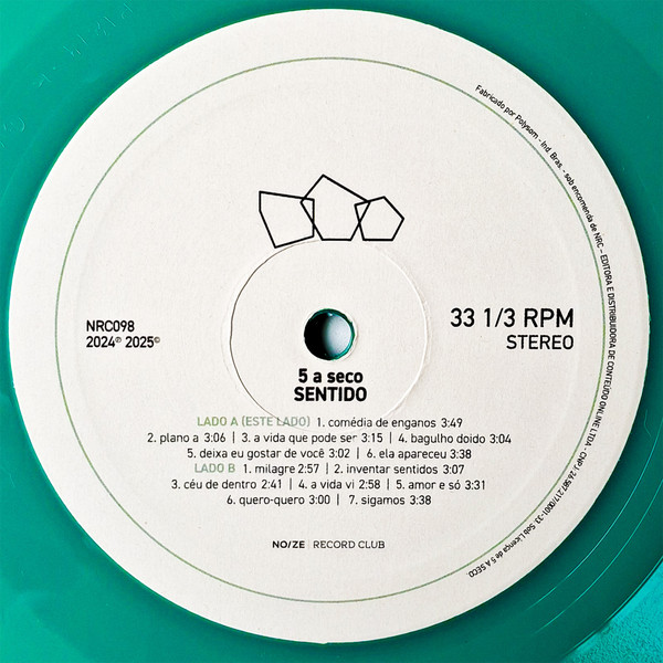 5 A Seco - Sentido | Noize Record Club (NRC098) - 3 5 A Seco - Sentido | Noize Record Club (NRC098) - 3