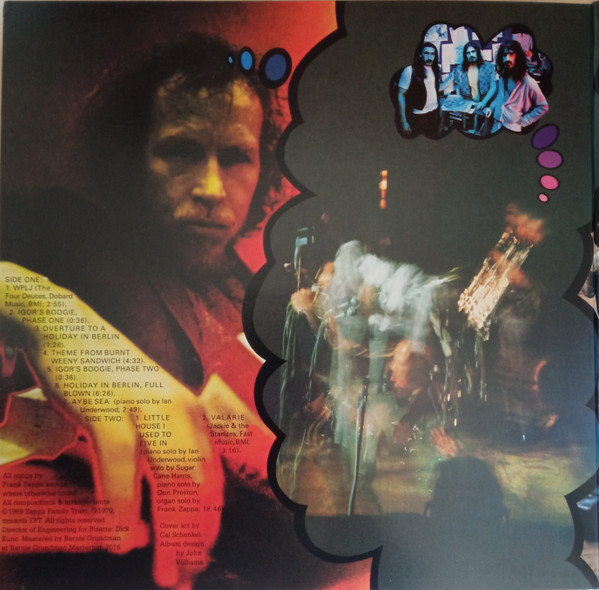 The Mothers - Burnt Weeny Sandwich [Vinyl] | Zappa Records (ZR 3842-1) - 2