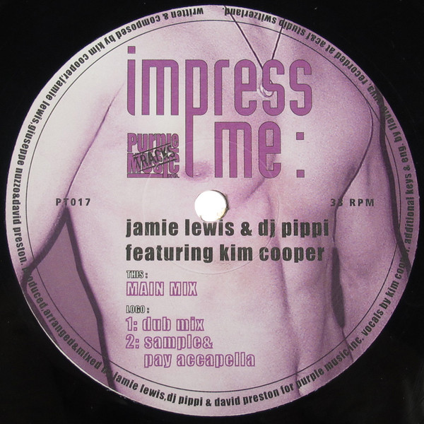 Jamie Lewis & DJ Pippi & Kim Cooper - Impress Me | Purple Tracks (PT017) - 2 Jamie Lewis & DJ Pippi & Kim Cooper - Impress Me | Purple Tracks (PT017) - 2