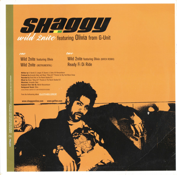 Shaggy Featuring Olivia - Wild 2nite | Geffen Records (SHAGGYWILDVP1) - 2