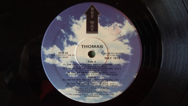 Thomas - Can You Feel The Love Tonight | One Way Records (WAY 1016) - 2 Thomas - Can You Feel The Love Tonight | One Way Records (WAY 1016) - 2