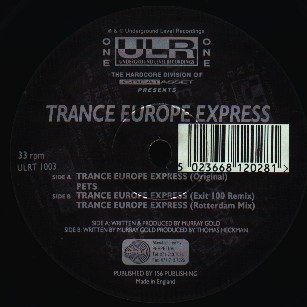Trance Europe Express - Trance Europe Express | ULR One (ULRT 1003)