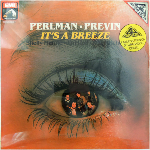 Itzhak Perlman • André Previn • Shelly Manne • Jim Hall • Red Mitchell - It's A Breeze | La Voz De Su Amo (10C 067043035 T) - 2