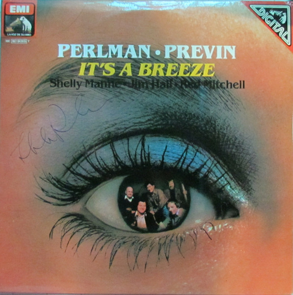 Itzhak Perlman • André Previn • Shelly Manne • Jim Hall • Red Mitchell - It's A Breeze | La Voz De Su Amo (10C 067043035 T) - main