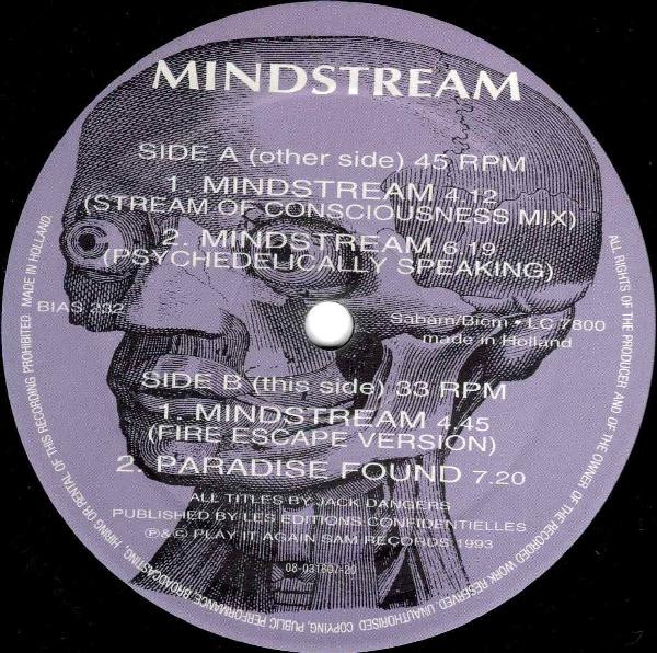 Meat Beat Manifesto - Mindstream | Play It Again Sam Records (BIAS 232) - 2
