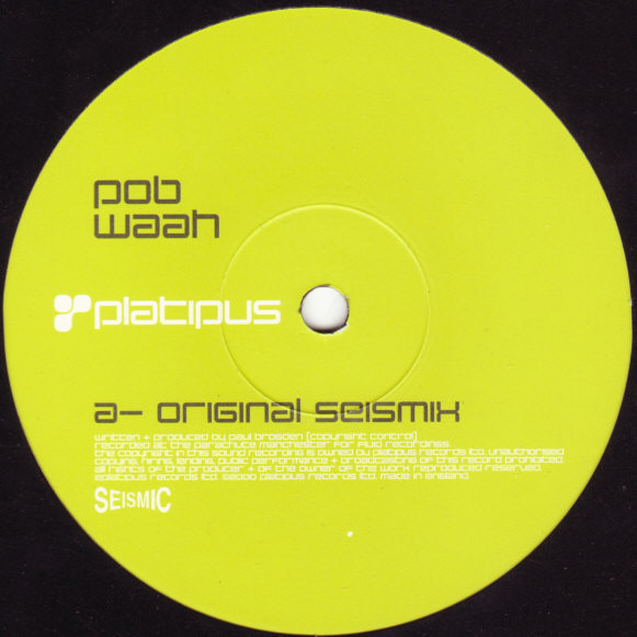 Pob - Waah | Platipus (plat 78) - 2