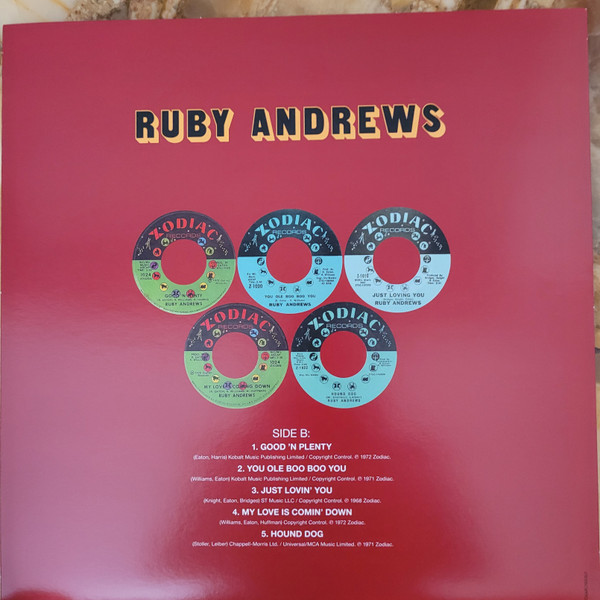 Ruby Andrews - Black Ruby | Charly Records (CHARLY663LP) - 3 Ruby Andrews - Black Ruby | Charly Records (CHARLY663LP) - 3