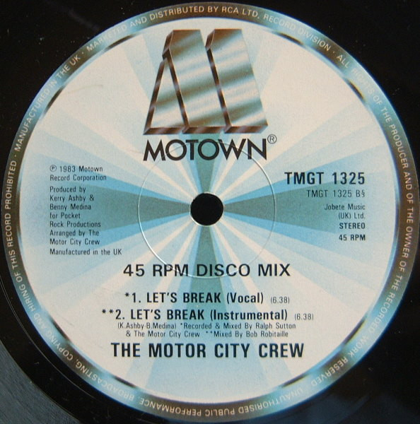 The Motor City Crew - Scratch Break | Motown (TMGT 1325) - 3