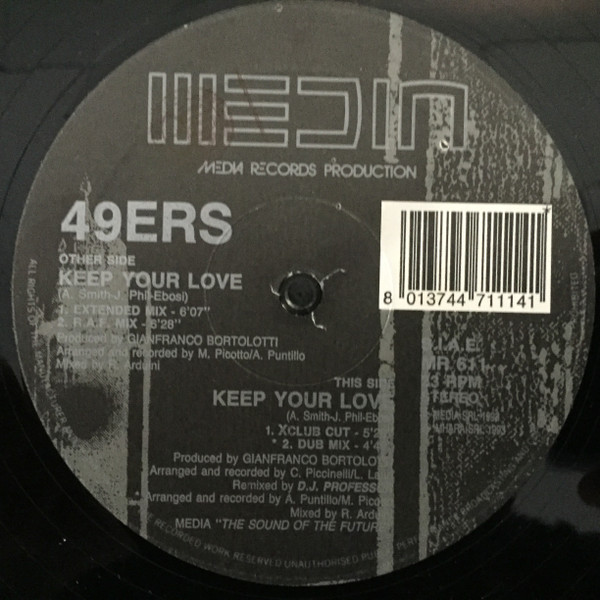 49ers - Keep Your Love | Media Records (MR 611) - main